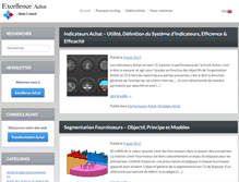 Tablet Screenshot of excellence-achat.com